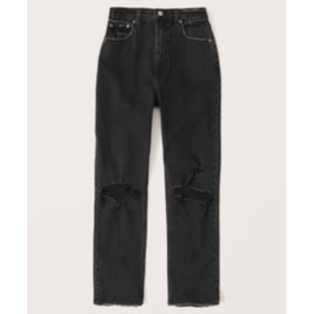 Ultra High Rise Ankle Straight Jean
